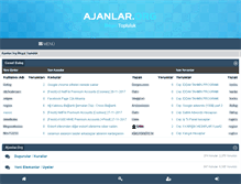 Tablet Screenshot of ajanlar.org
